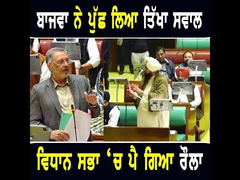 ਪ੍ਰਤਾਪ ਬਾਜਵਾ ਨੇ ਵਿਧਾਨ ਸਭਾ ‘ਚ ਪੁੱਛ ਲਿਆ ਅਜਿਹਾ ਸਵਾਲ ਕਿ ਪੈ ਗਿਆ ਰੌਲਾ Partap Bajwa in Vidhan Sabha