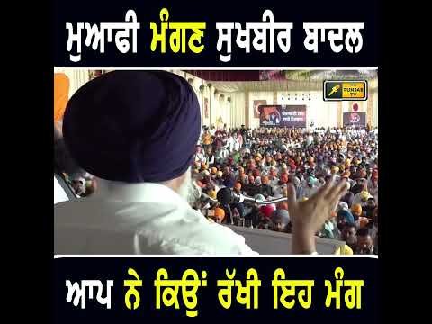 ਮੁਆਫੀ ਮੰਗਣ ਸੁਖਬੀਰ ਬਾਦਲ: ਆਪ #punjabinews