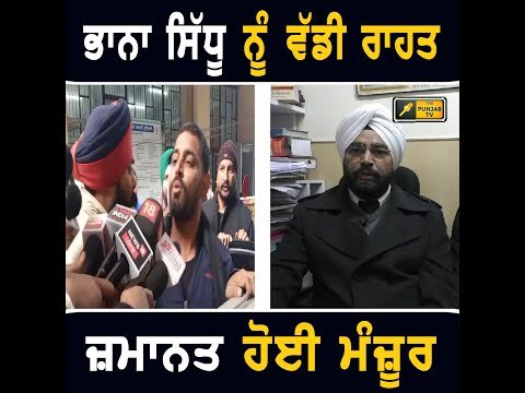 ਭਾਨਾ ਸਿੱਧੂ ਨੂੰ ਮਿਲੀ ਵੱਡੀ ਰਾਹਤ Bhana Sidhu got relief from court | CM Bhagwant Maan | The Punjab TV