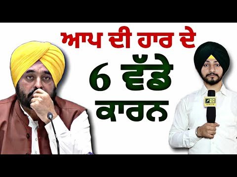 ਆਪ ਦੀ ਵੱਡੀ ਹਰ ਦੇ 5 ਵੱਡੇ ਕਾਰਨ Why AAP lost, 5 reasons | Judge Singh Chahal | Election Result 2024