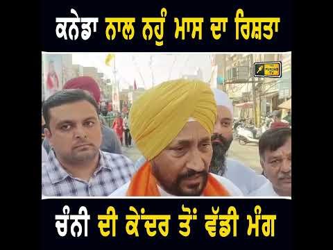 ਕਨੇਡਾ ਨਾਲ ਰਿਸ਼ਤਿਆਂ ਬਾਰੇ ਚੰਨੀ ਨੇ ਲਿਆ ਸਟੈਂਡ  #punjabinews